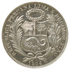 Peru 1934 Un Sol UNC+ (MS62) $