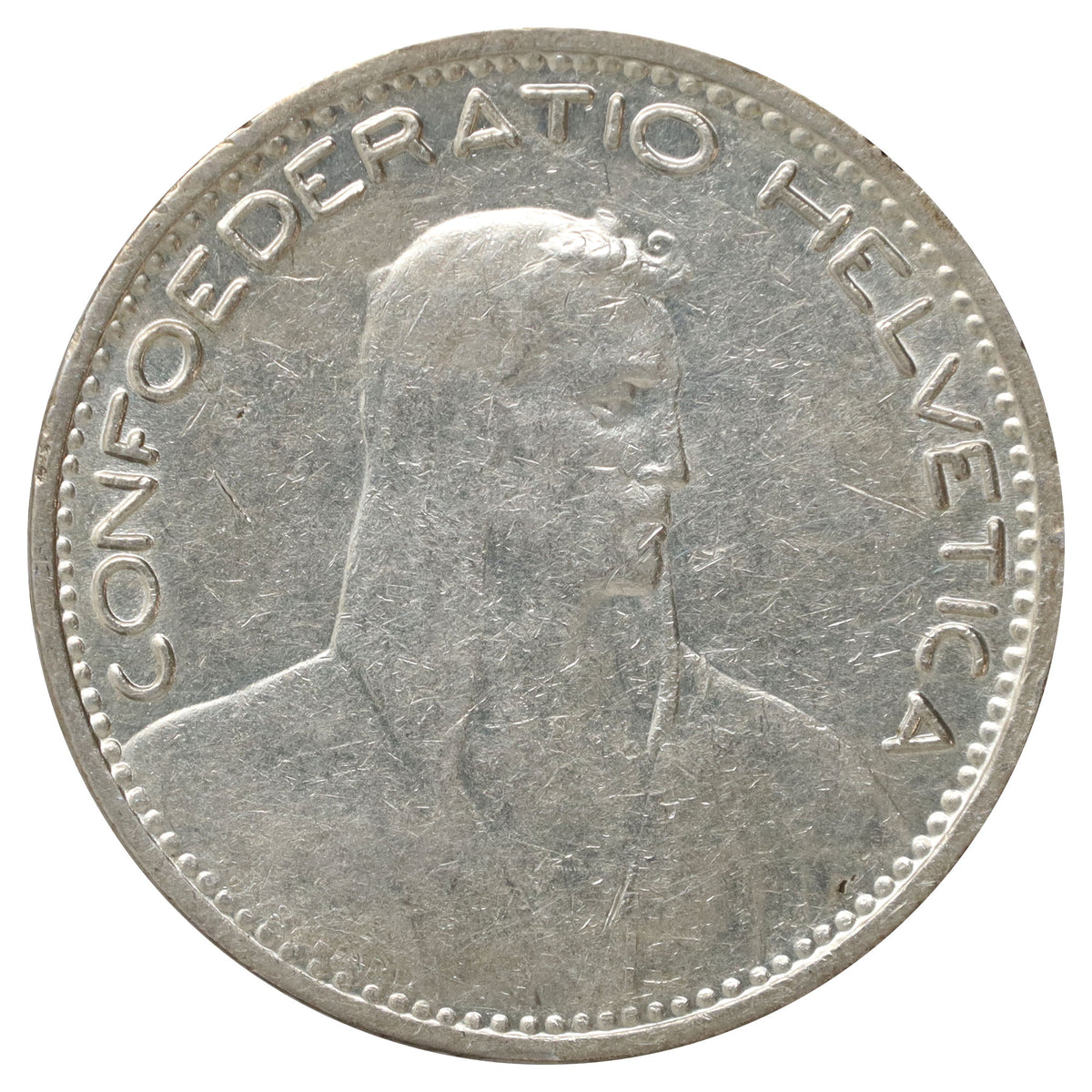 Switzerland 1923B 5 Francs Extra Fine (EF40) $