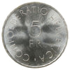 Switzerland 1963B 5 Francs Choice Brilliant Uncirculated (MS64)