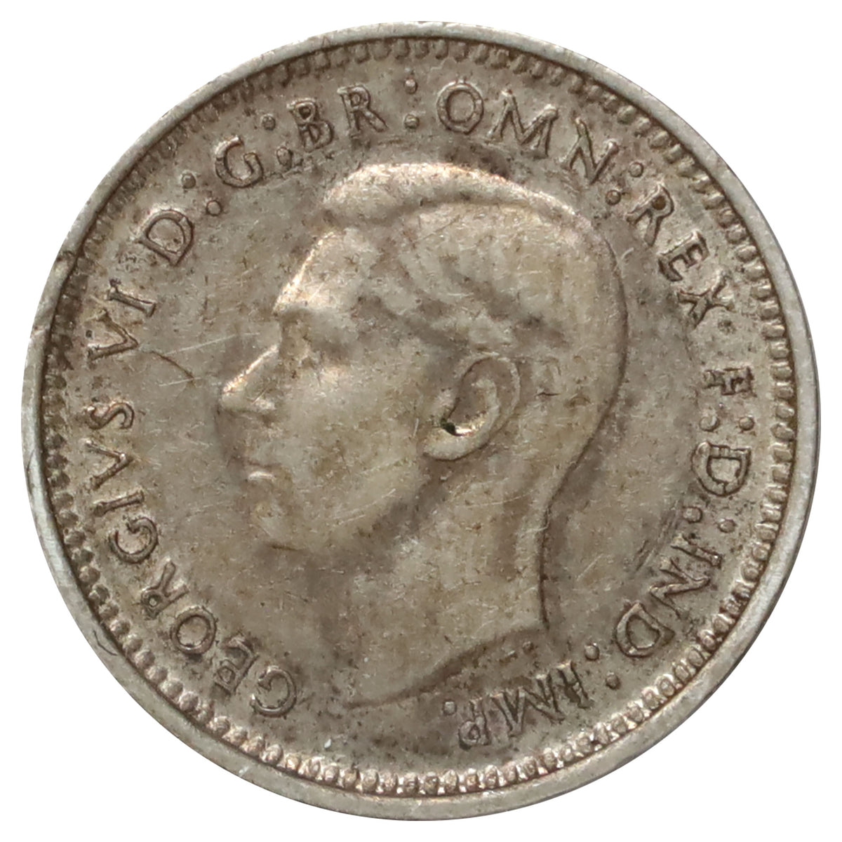 Australia 1943D 3 Pence Very Fine (VF20)