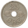 Denmark 1939 25 Ore Extra Fine (EF40)