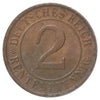 German Weimar Republic 1924A 2 Pfennig AU-UNC (AU55)