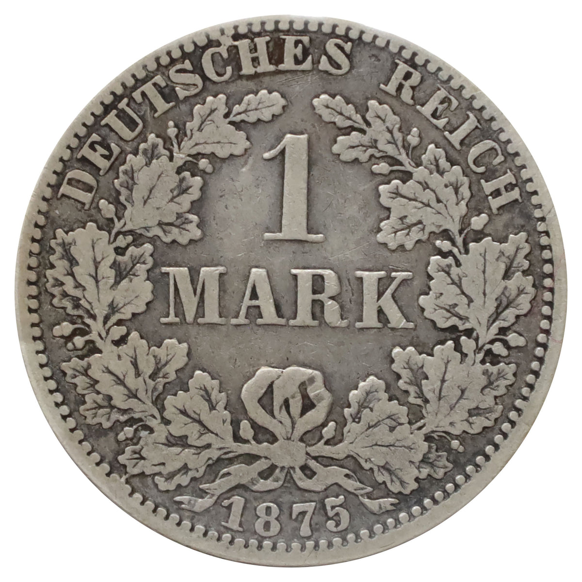 German Empire 1875A Mark Very Good (VG8)