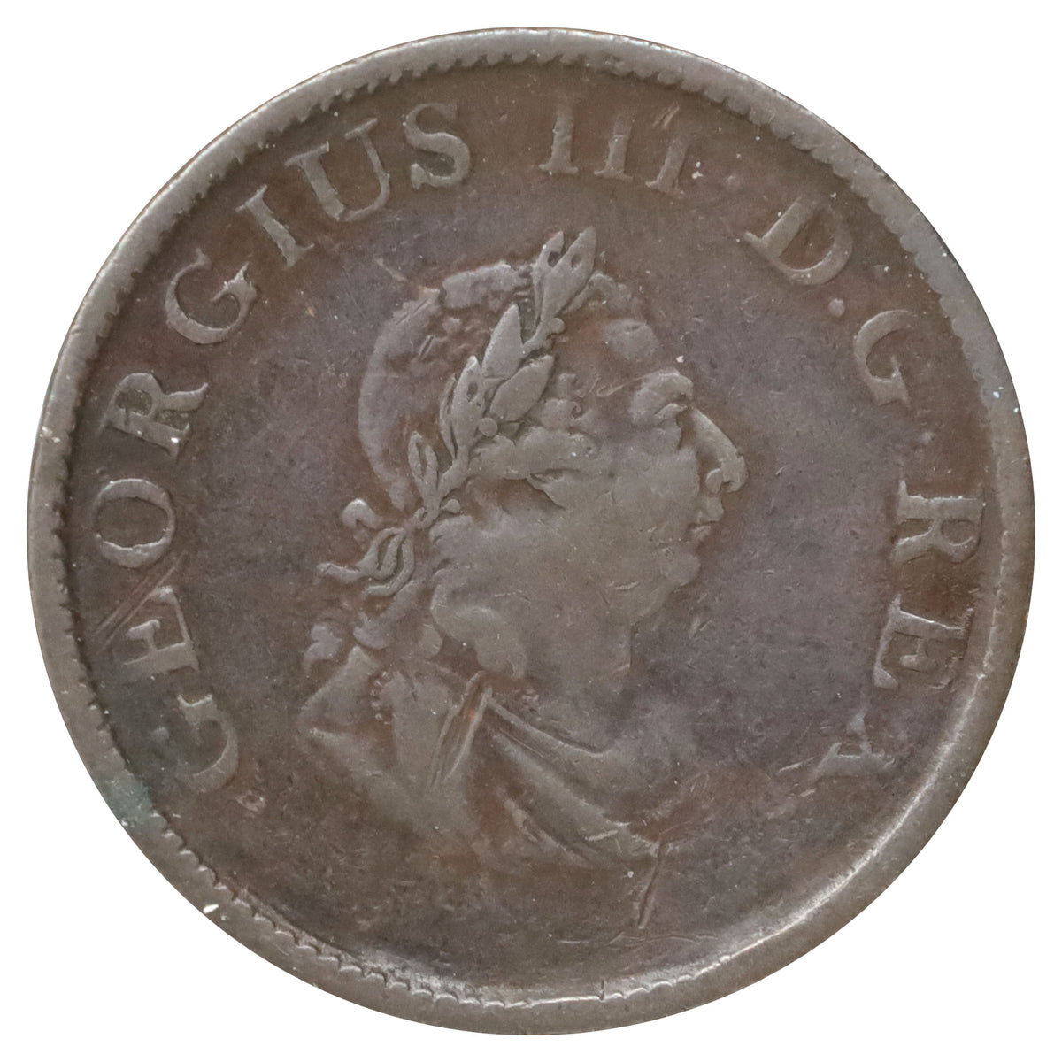 Ireland 1805 1/2 Penny Very Fine (VF20)
