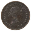 Ceylon 1853 1/4 Farthing Fine (F12)