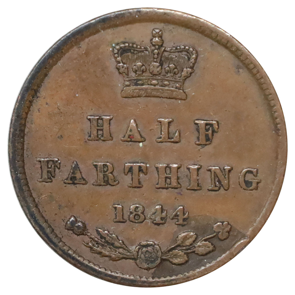 Great Britain 1844 1/2 Farthing VF-EF (VF30)