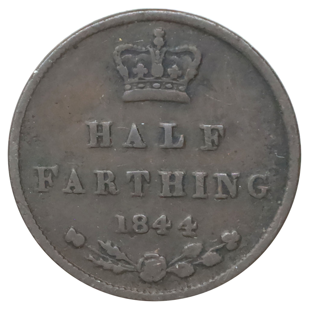 Great Britain 1844 1/2 Farthing VG-F (VG10)