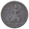 Great Britain 1731 George II Farthing VG-F (VG10)