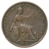 Great Britain 1826 George IV Farthing F-VF (F15)
