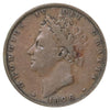 Great Britain 1826 George IV Farthing Very Good (VG8)