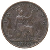 Great Britain 1865 Farthing Very Fine (VF20)