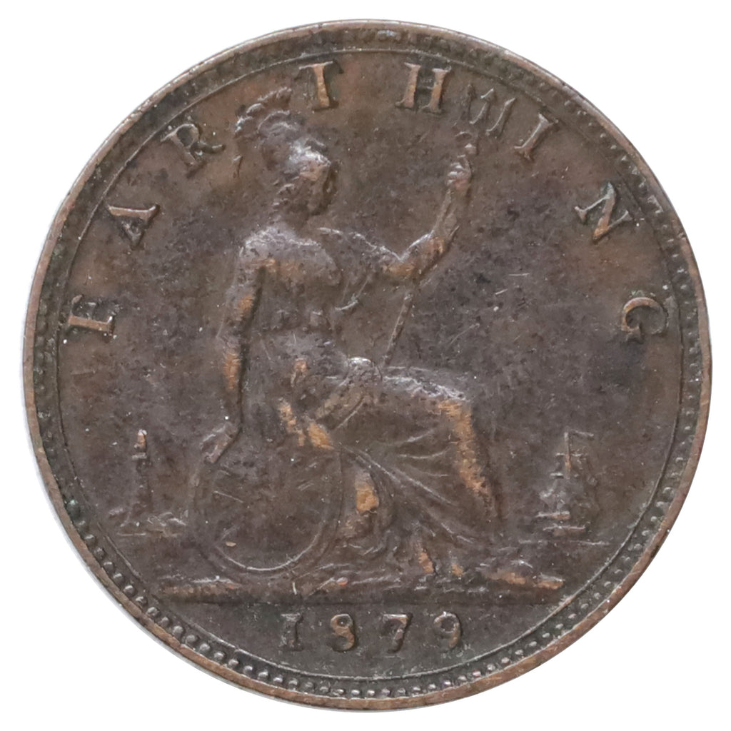 Great Britain 1879 Farthing Very Fine (VF20)