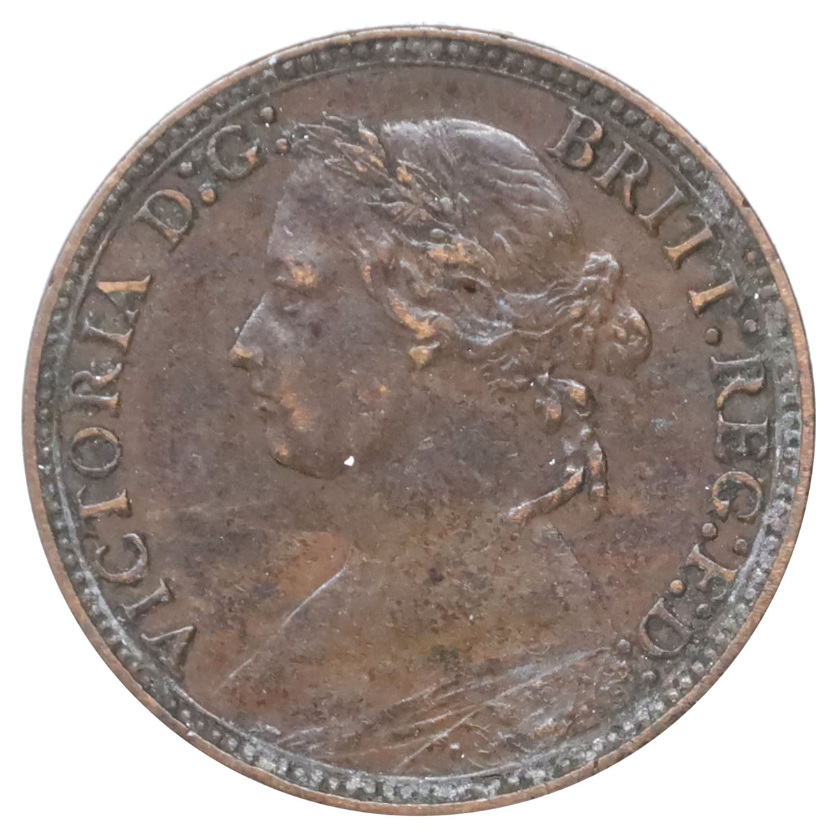 Great Britain 1879 Farthing Very Fine (VF20)