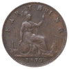 Great Britain 1879 Large 9 Farthing F-VF (F15)