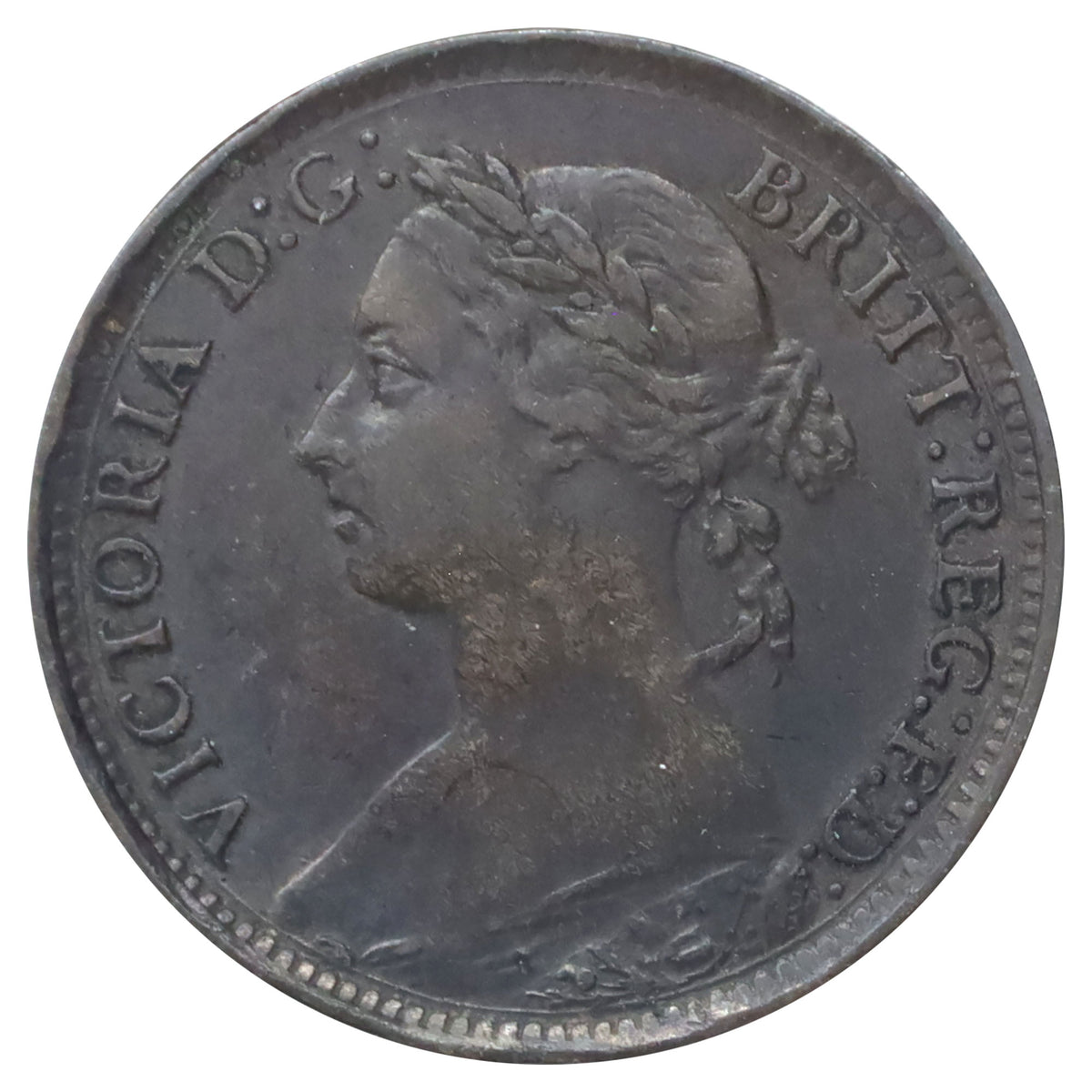 Great Britain 1894 Farthing F-VF (F15)