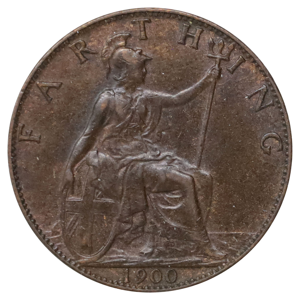Great Britain 1900 Farthing Extra Fine (EF40)