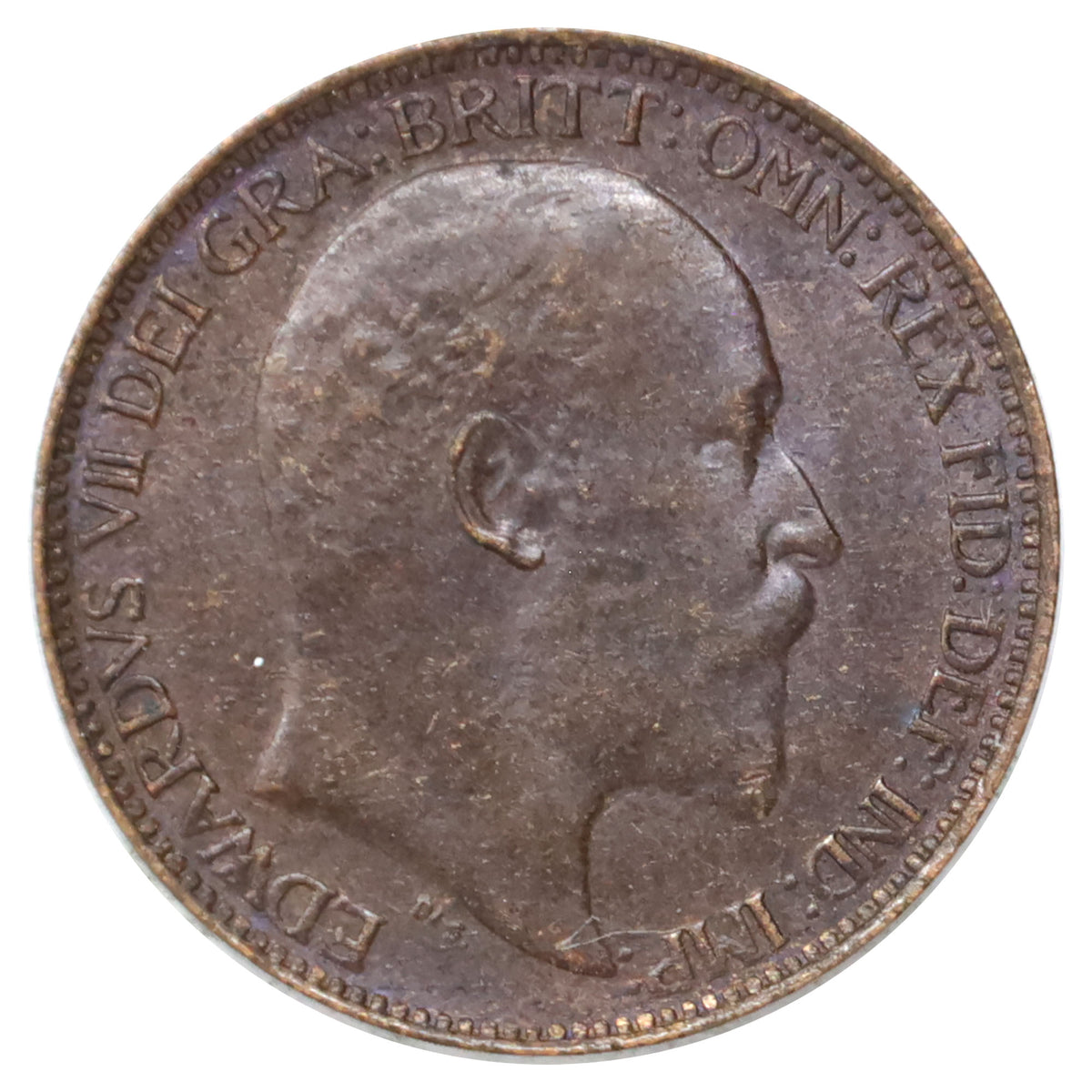 Great Britain 1902 Farthing EF-AU (EF45)