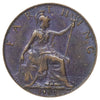 Great Britain 1909 Farthing Extra Fine (EF40)