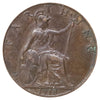 Great Britain 1918 Farthing Extra Fine (EF40)
