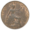 Great Britain 1919 Farthing Almost Uncirculated (AU50)