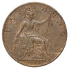 Great Britain 1919 Farthing Extra Fine (EF40)