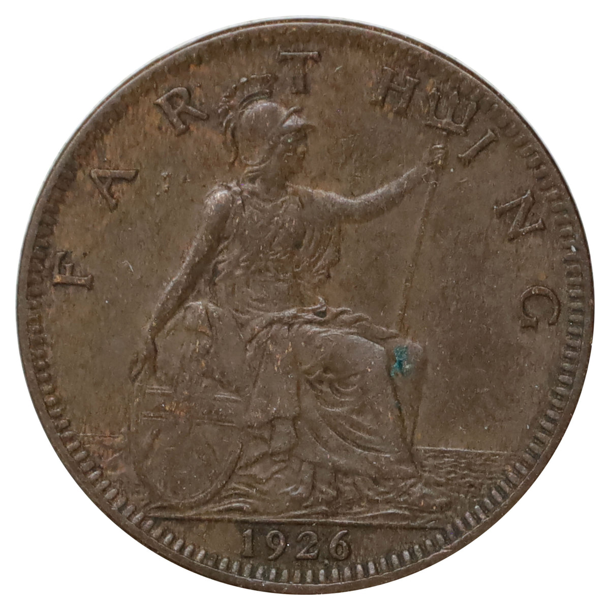 Great Britain 1926 Farthing Extra Fine (EF40)