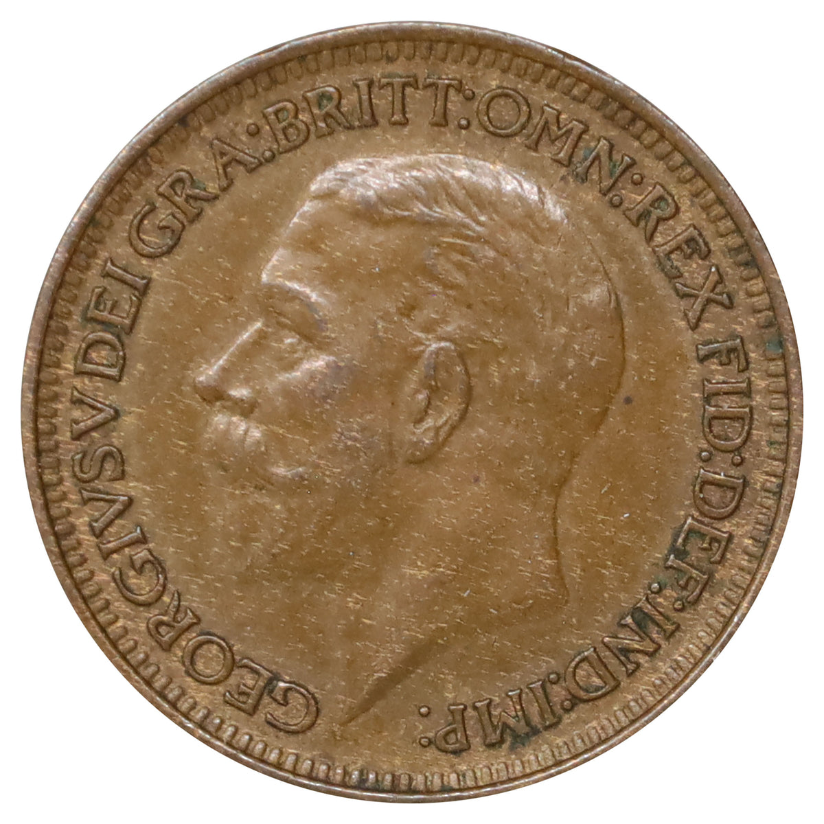 Great Britain 1928 Farthing Extra Fine (EF40)