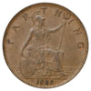 Great Britain 1929 Farthing Almost Uncirculated (AU50)