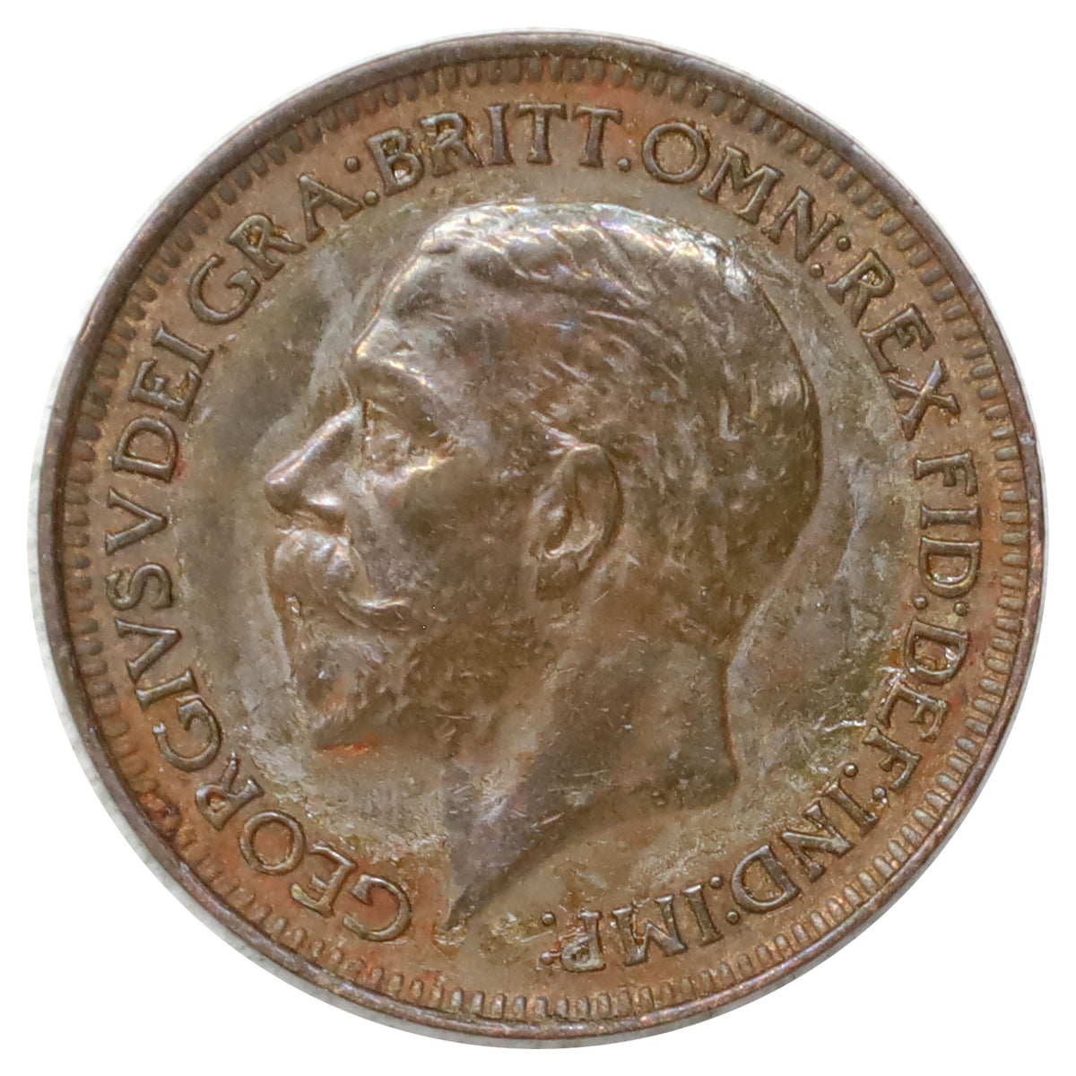Great Britain 1929 Farthing Extra Fine (EF40)