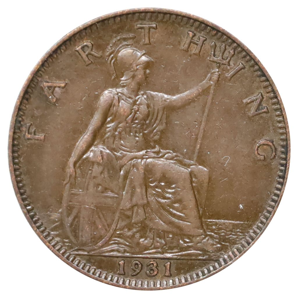 Great Britain 1931 Farthing EF-AU (EF45)