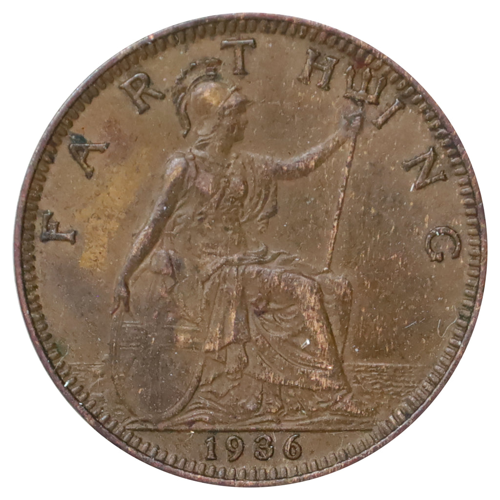 Great Britain 1936 Farthing Extra Fine (EF40)