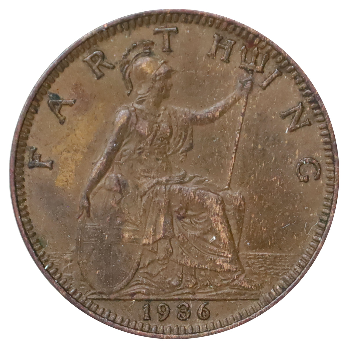 Great Britain 1936 Farthing Extra Fine (EF40)