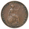 Great Britain 1858 8 Over 6 1/2 Penny Fine (F12)