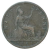Great Britain 1861 1/2 Penny Very Good (VG8)