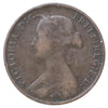 Great Britain 1861 1/2 Penny Very Good (VG8)