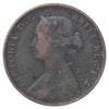 Great Britain 1862 1/2 Penny Fine (F12)