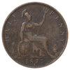 Great Britain 1875H 1/2 Penny Fine (F12)