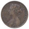 Great Britain 1875H 1/2 Penny Fine (F12)