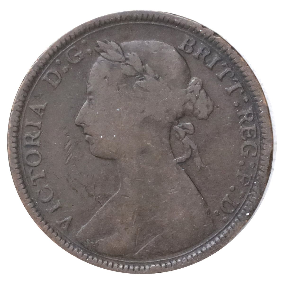 Great Britain 1884 1/2 Penny Very Good (VG8)