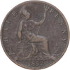 Great Britain 1892 1/2 Penny Fine (F12)