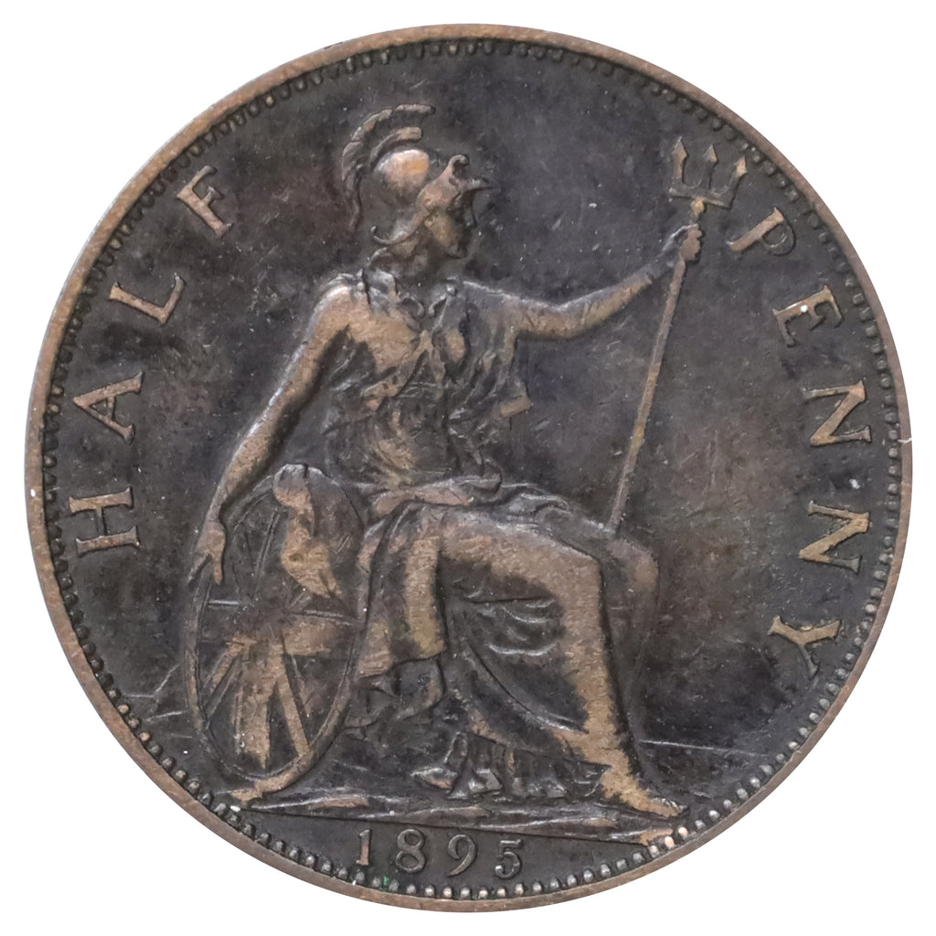 Great Britain 1895 1/2 Penny VF-EF (VF30)