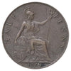 Great Britain 1901 1/2 Penny VF-EF (VF30)