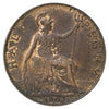 Great Britain 1903 1/2 Penny EF-AU (EF45)