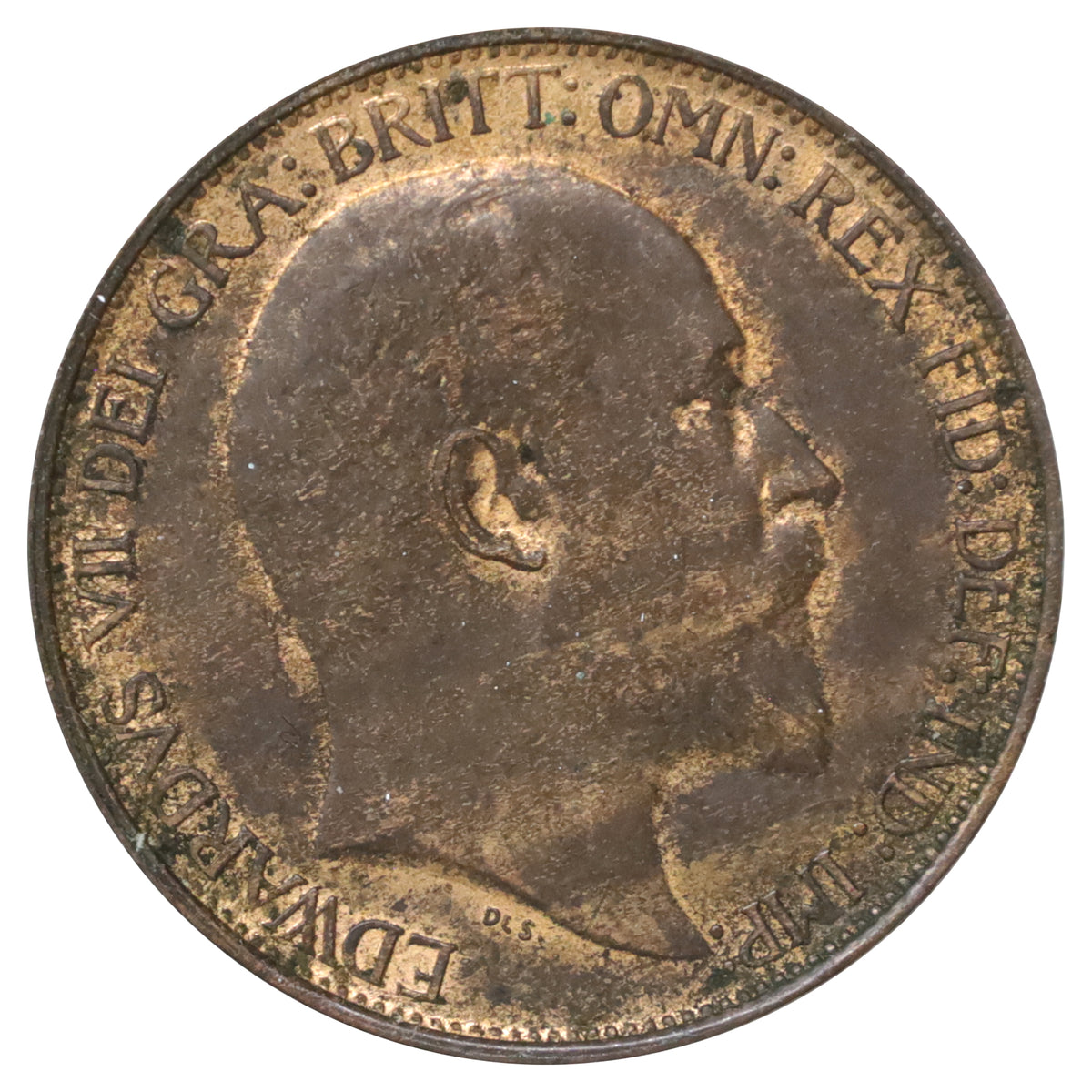 Great Britain 1903 1/2 Penny EF-AU (EF45)