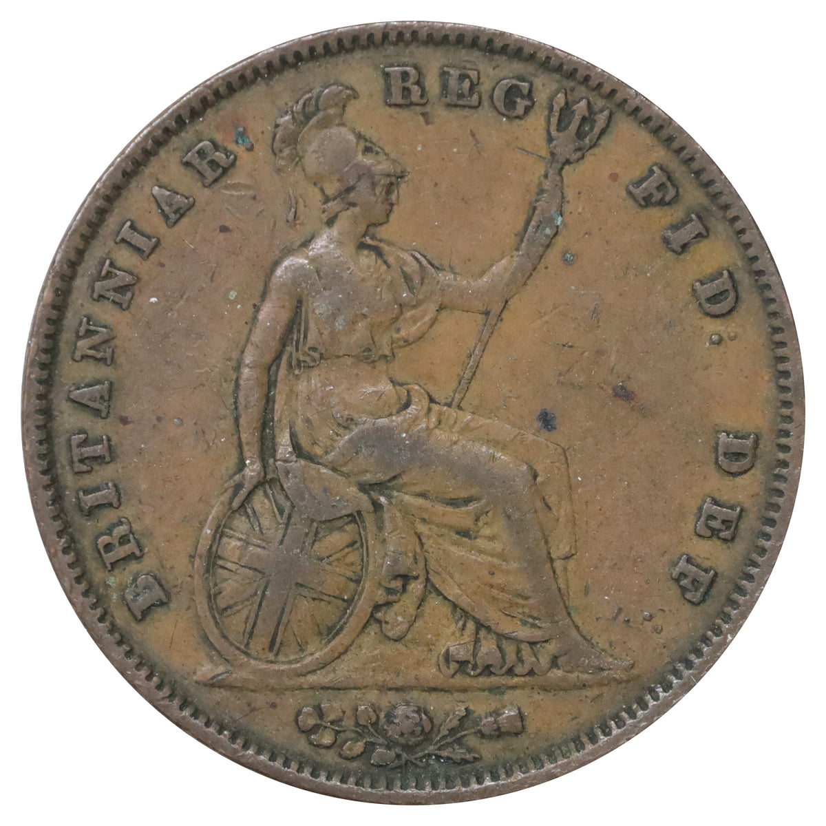 Great Britain 1841 No Colon Penny Very Fine (VF20)