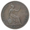 Great Britain 1854 Plain Trident Penny Fine (F12)