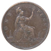 Great Britain 1862 Penny F-VF (F15)