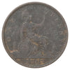Great Britain 1863 Penny Very Good (VG8)