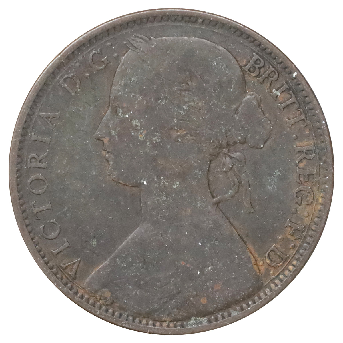Great Britain 1863 Penny Very Good (VG8)