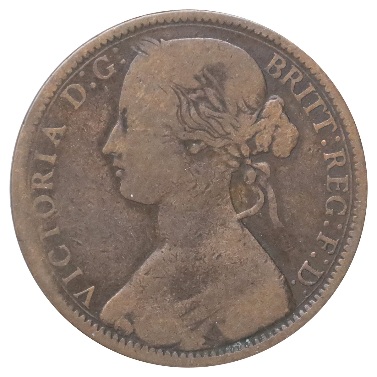 Great Britain 1863 Penny Good (G4)